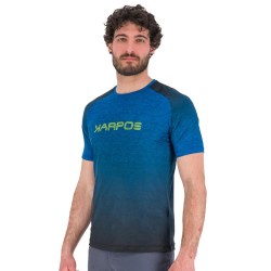 Herren T-Shirt Karpos Prato Piazza indigo schwarz
